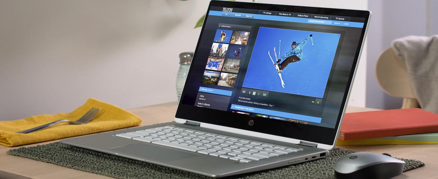Amazon.com: HP Chromebook x360 14-inch HD Touchscreen Laptop